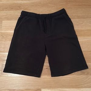 Plain Black Shorts